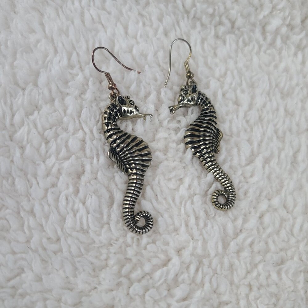 Seahorse Dangle Earrings